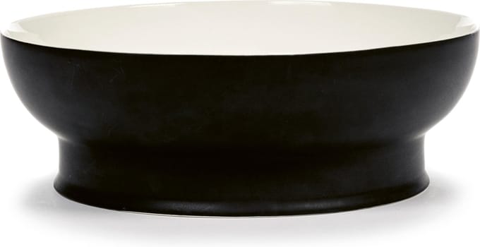 Serax Ann Demeulemeester Ra Kom Black-Off White D 28 cm