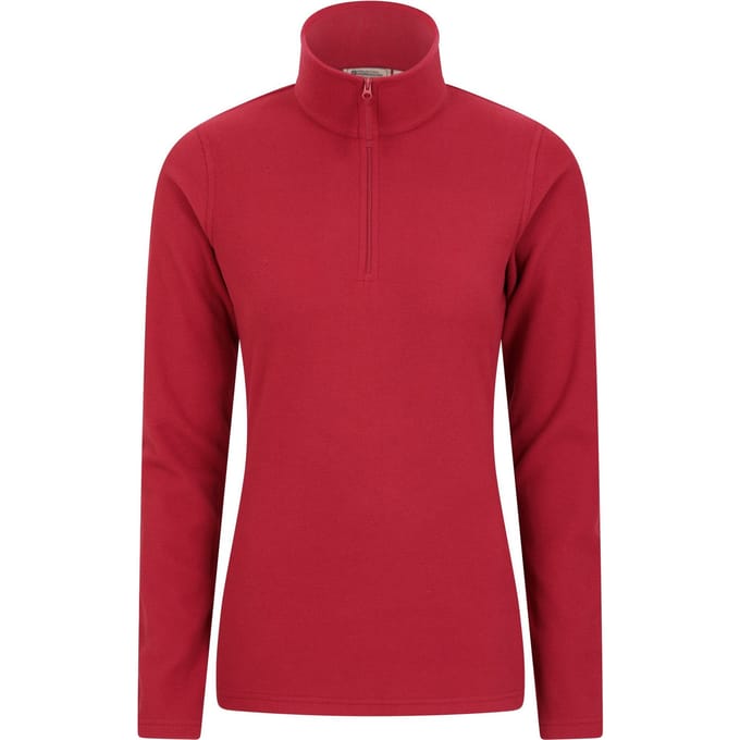 Mountain Warehouse Dames/Dames Camber II Fleece Top (Rood)