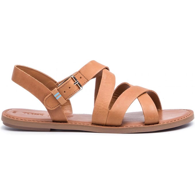 Toms Sicily Bruin Dames Sandalen