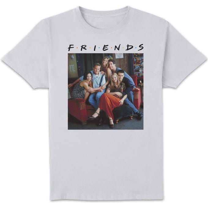 Friends Classic Character t-shirt - Wit - 3XL