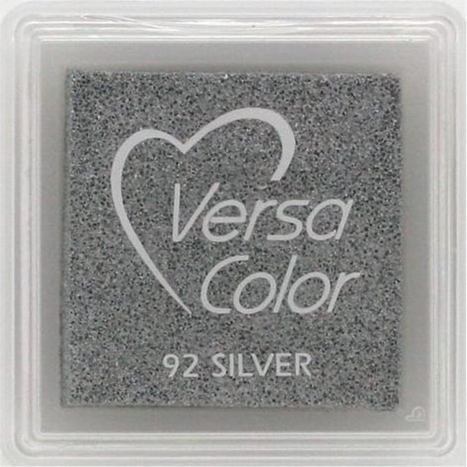 Tsukineko Inkpad - VersaColor - 3x3cm - Silver