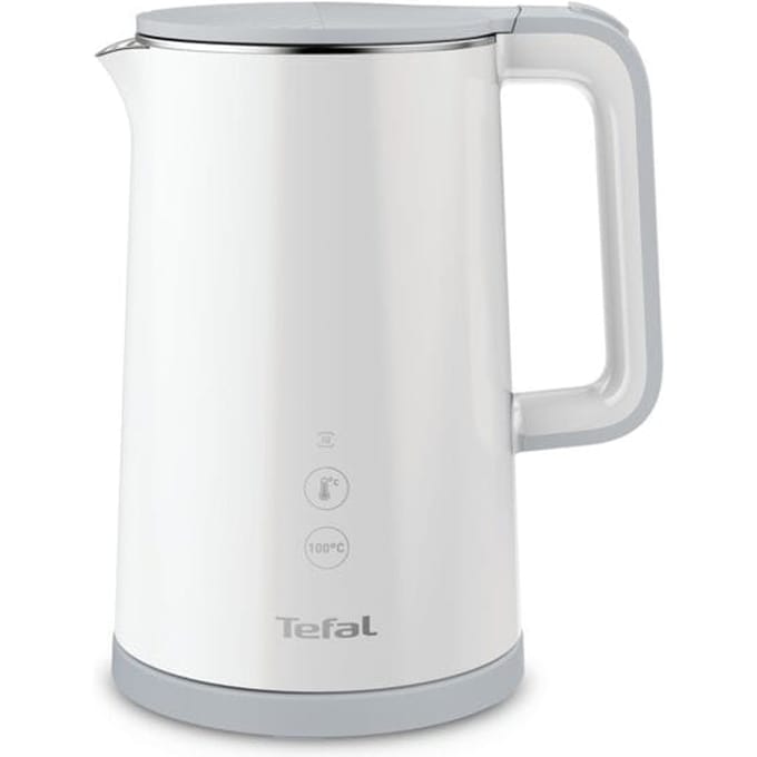 Tefal Sense KO6921 - Waterkoker - 1,5L - Modern Design - 5 Temperatuurstanden - Met LED-indicator - 1800W - Wit