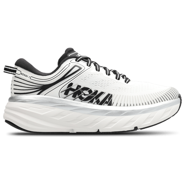 Hoka Bondi 7 Sneakers Dames - Wit - Maat 40 - Mesh/Synthetisch