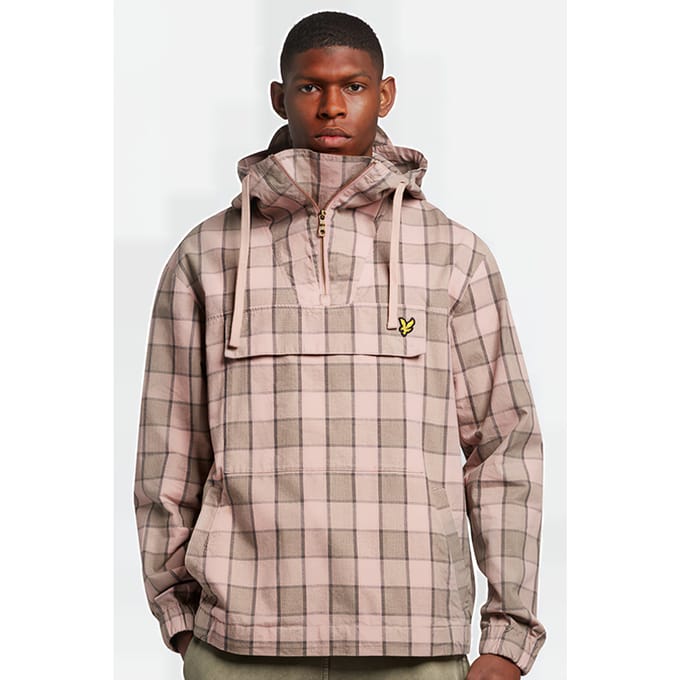 Lyle & Scott Overhead Jacket Mauve Dusk Taglia: S | Giacche leggere Outlet | Uomo | Viola