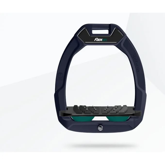Veiligheidsstijgbeugels Rijstijl Ultra Grip Bordeaux/grijs/groen Flex-On Safe-On