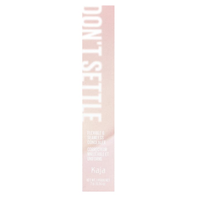 Kaja, Don't Settle, Anti-cernes souple et sans couture, 04 Waffle, 7 g (0,24 oz) white