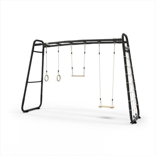 EXIT GetSet Monkeybar MB310 - Monkey Bar Klimrek voor Buiten - Speeltoestel voor Kinderen - Zwart