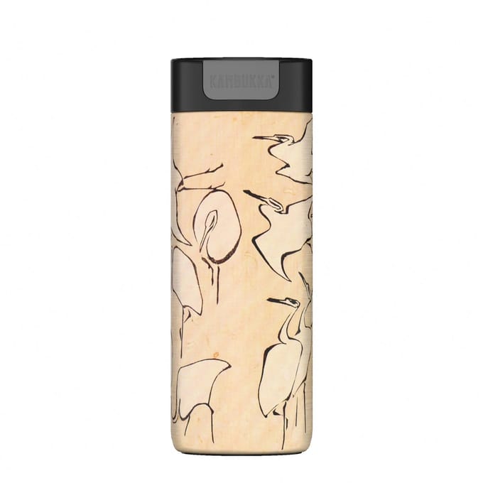 Kambukka Olympus - Thermische beker - 500 ml - "Egrets from Quick Lessons in Simplified Drawing"