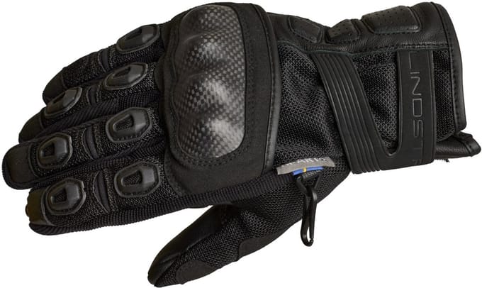 Lindstrands Siljan Zwart - Maat 6 - Handschoen