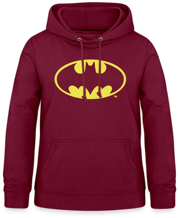 Batman Officieel Logo Hoodie Dames