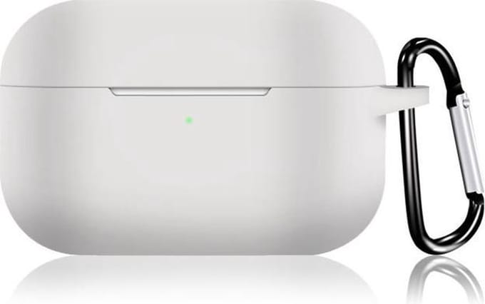 Apple AirPods Pro Hoesje Wit Met Clip