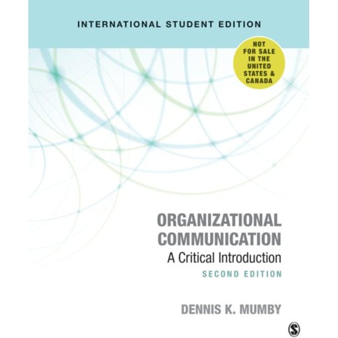 Organizational Communication - Dennis K. Mumby