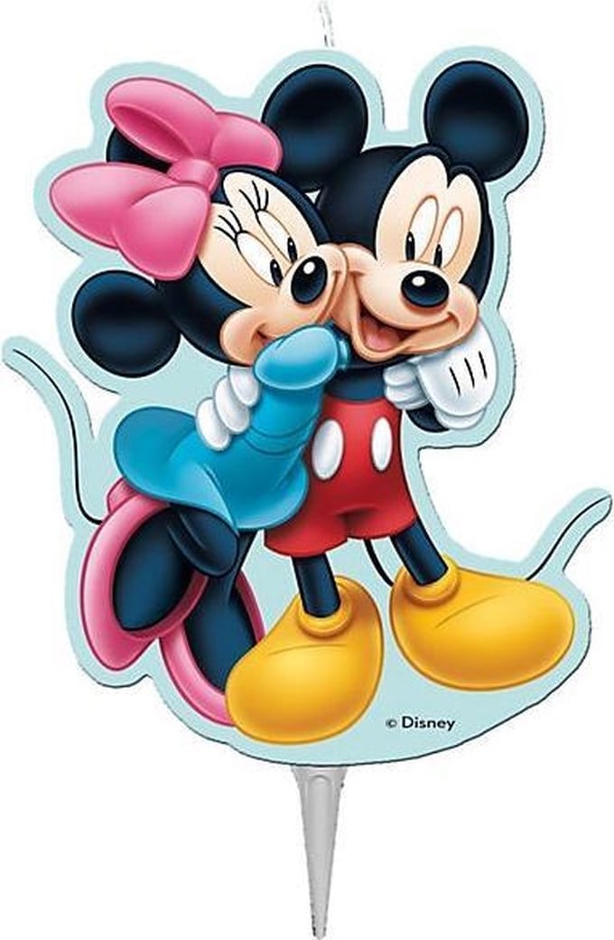 DekobackTaartkaarsje Mickey Mouse