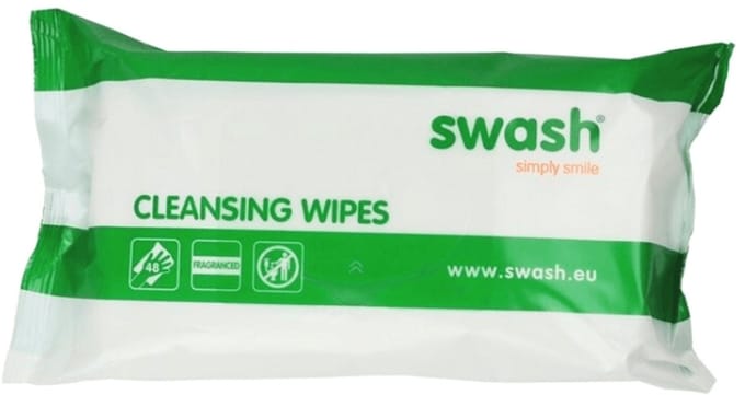 Swash parfumvrije reinigindsdoekjes 48 stuks