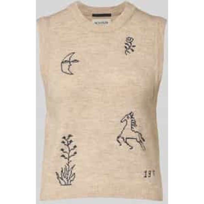 Regular fit Spencer met Alpaca-Aandeel