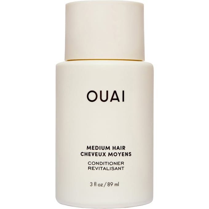 OUAI Medium Shampoo and Conditioner Travel Bundle