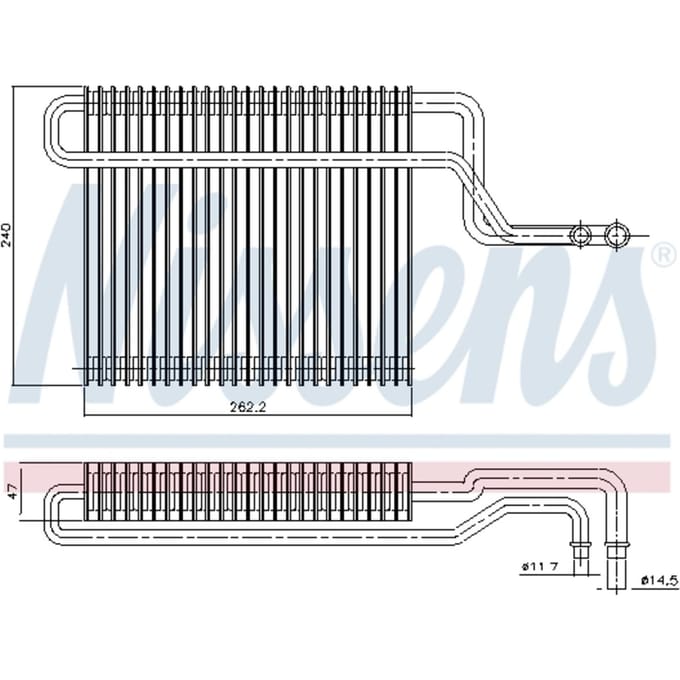 Verdamper, airconditioning NISSENS 92347
