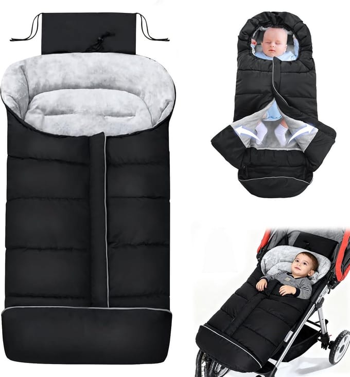 Voetenzak Buggy - Kinderwagen Wiegdeken - Universeel - ademend