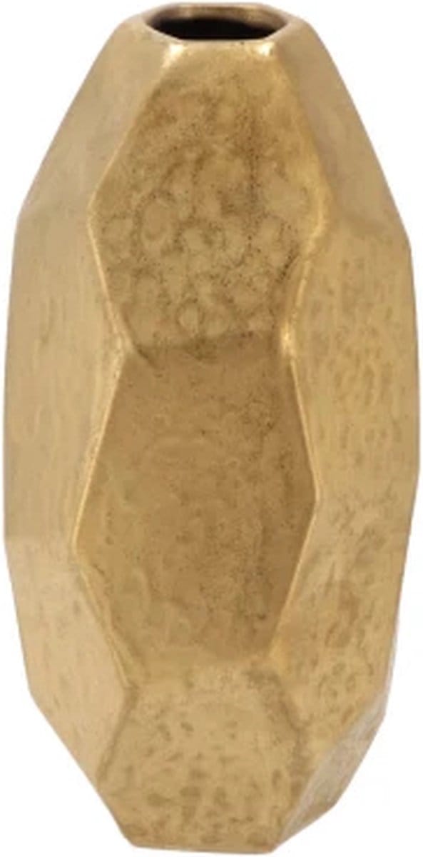 Daan Kromhout - Vaas - Jada - Gold - Goud - Rock - Keramiek - 15x30cm