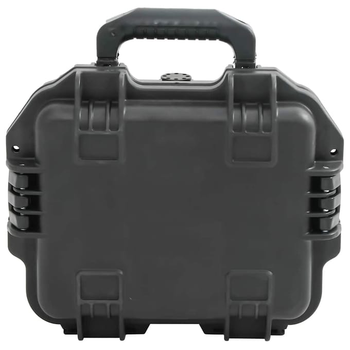vidaXL - Flightcase - draagbaar - 30x24,5x12,5 - cm - PP - zwart