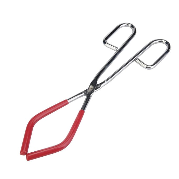 26cm Laboratorium Onderwijsinstrument Chemische Beker Tang Roestvrij Staal Lab Klem Gereedschap gray