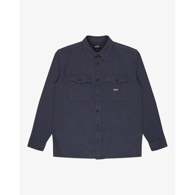 Billabong Del Mar Overhemd Met Lange Mouwen Grijs S Man