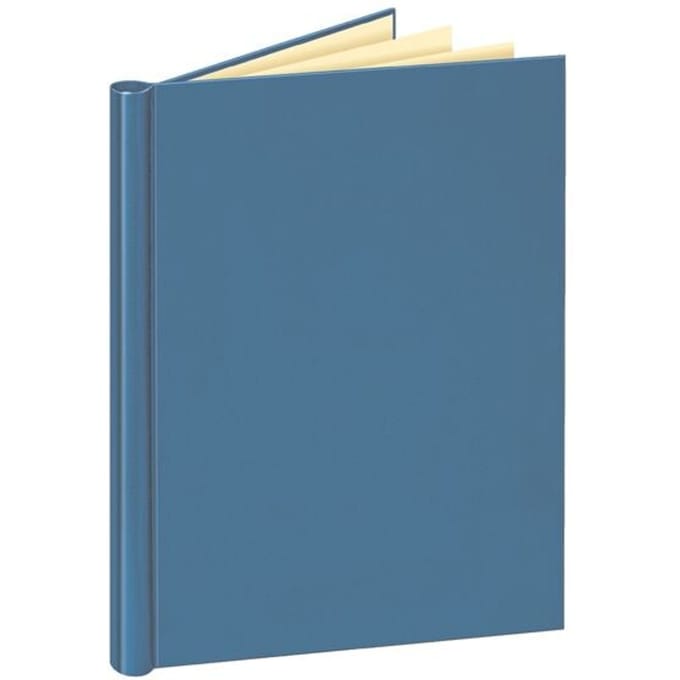 Klembinder Veloflex, A4, voor ca. 200 vellen, vulhoogte 20 mm, stevig karton/pvc, blauw