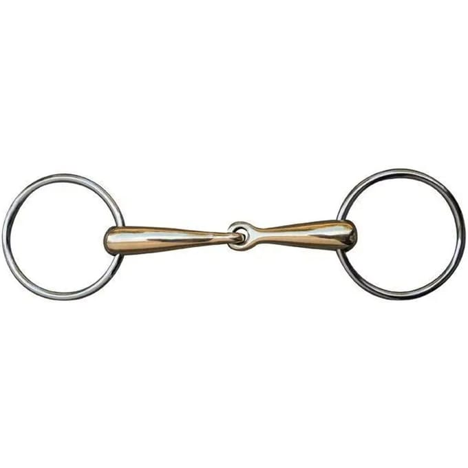 Inox Enkelzijdig Bit voor Paard HKM