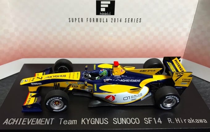 Ebbro - Achievement Team Kygnus Sunoco SF14 #7 - R.Hirakawa - 2014 - 1:43
