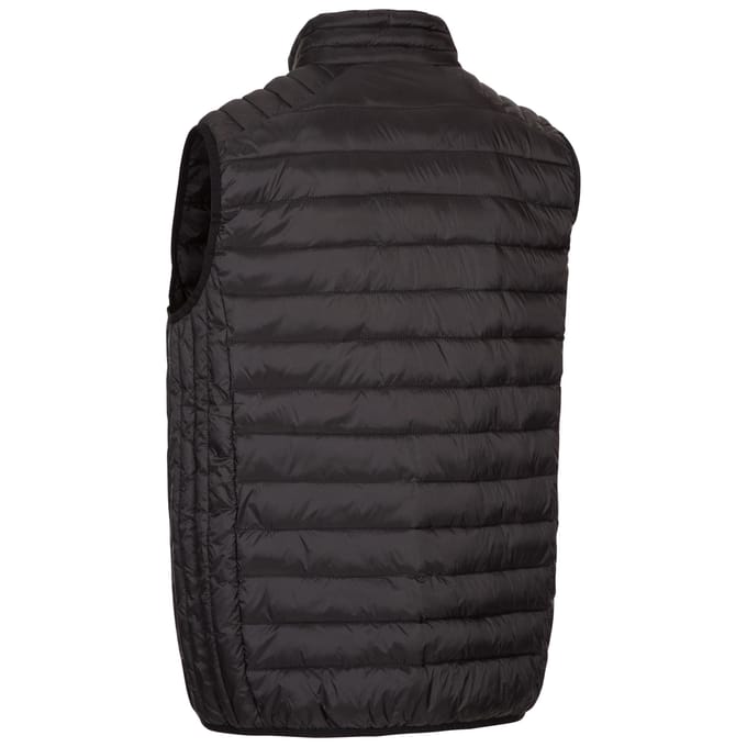 Trespass Heren Gallenton Packaway Gilet (Zwart)