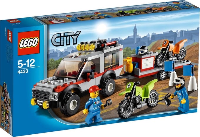 LEGO City Dirt Bike Transporter, Bouwpakket, 5 jaar, 201 stuk(s)