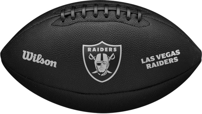 Wilson NFL Team Metallic Premiere Team Raiders voor Sport Fanzone