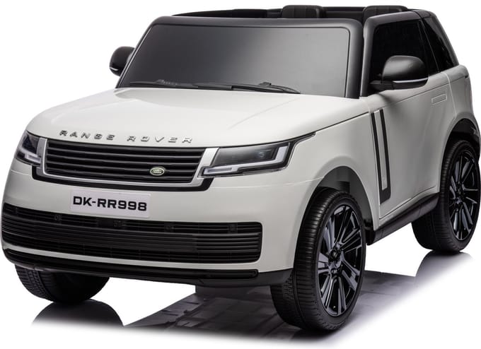 Range Rover 12V 2 Persoons Kinderauto Wit