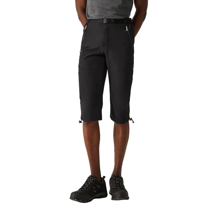 Regatta Heren Xert Stretch III Stretch Active Capri Shorts (Marine)