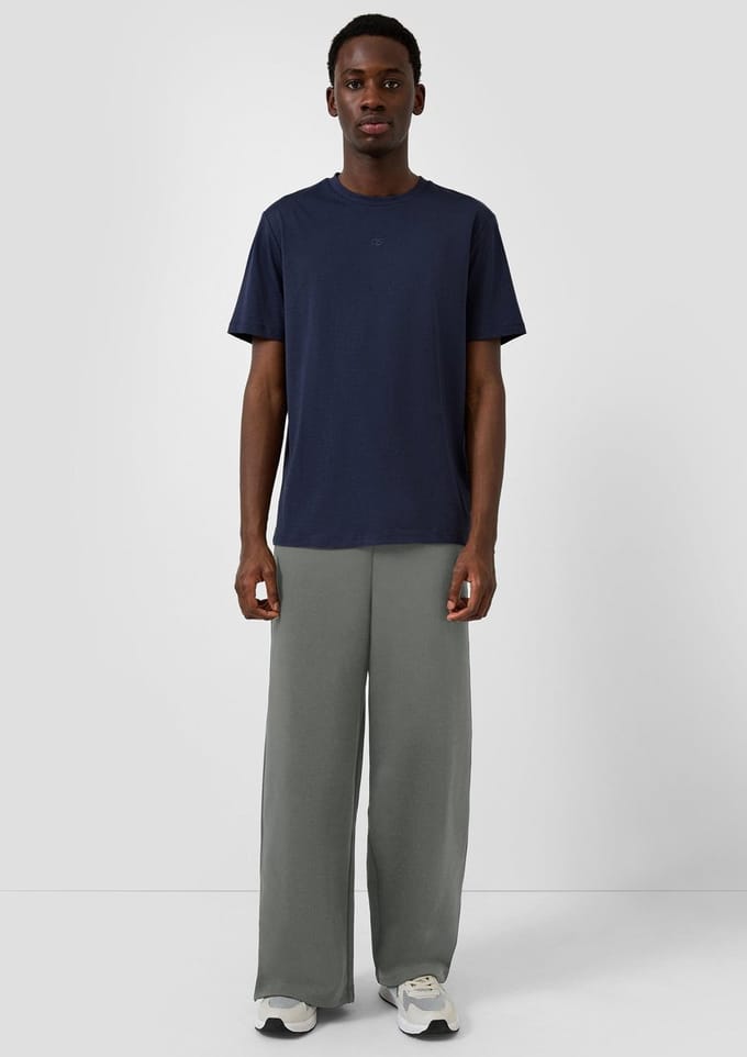 Pantalon jogging recht met ruime pasvorm QS