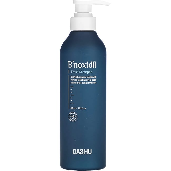 Dashu, B'noxidil, Fresh Shampoo, 500 ml (16.9 fl oz) blue