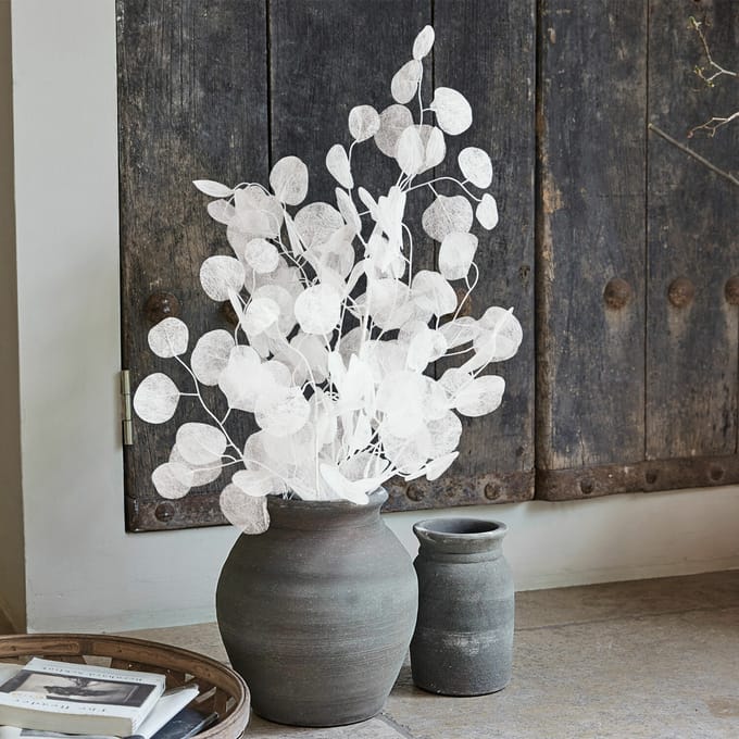 LOBERON Sierbloem set van 3 Tilly wit