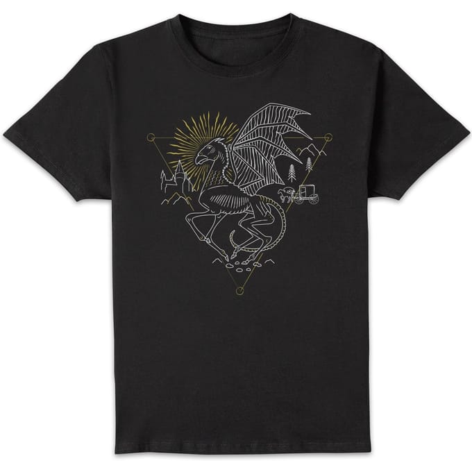 Harry Potter Thestral t-shirt - Zwart - S