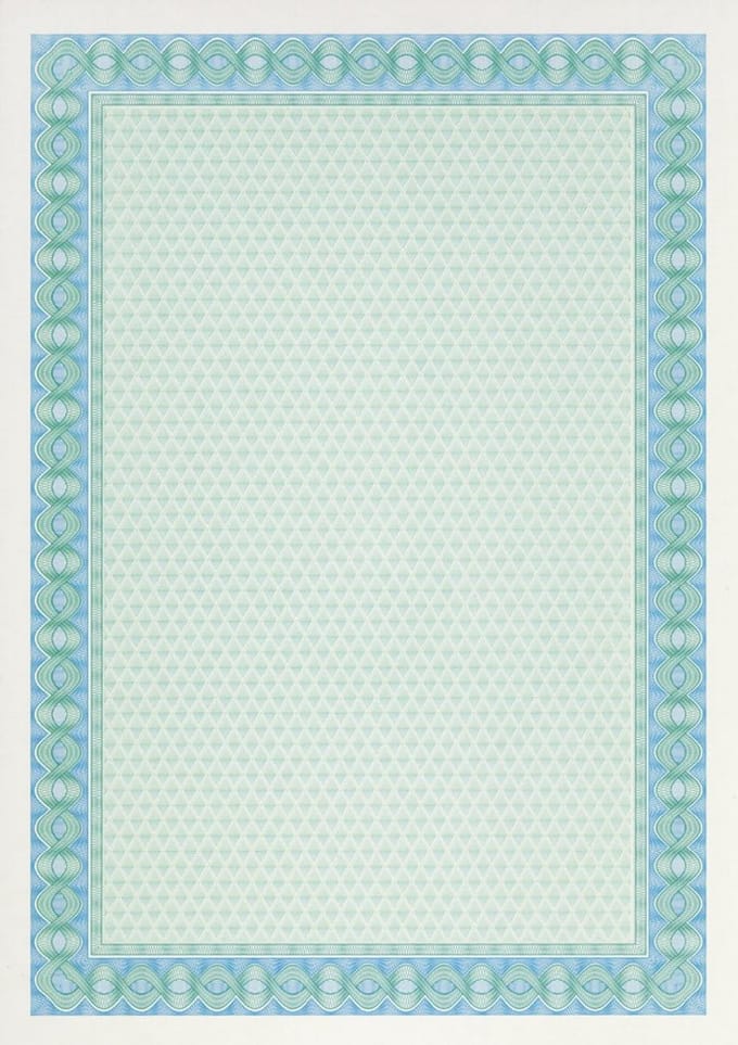 Gecertificeerd Turkoois Papier A4 115 g/m² - 70 Vellen