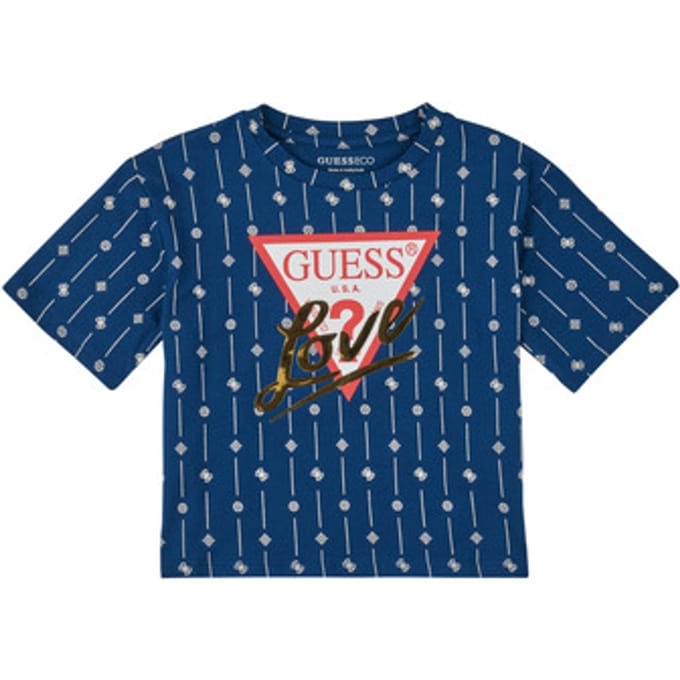 Guess  T-shirt Korte Mouw ORGANIC COTTON STRETCH