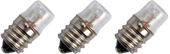 Signaallamp E14 240V - 3 stuks - T16 Neonlamp Ø16mm - 30mm - 2500K - Dimbaar - Rood
