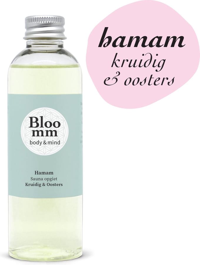 Bloomm Hamam Saunageur Opgietconcentraat, Kruidig & Oosters. 100ml.