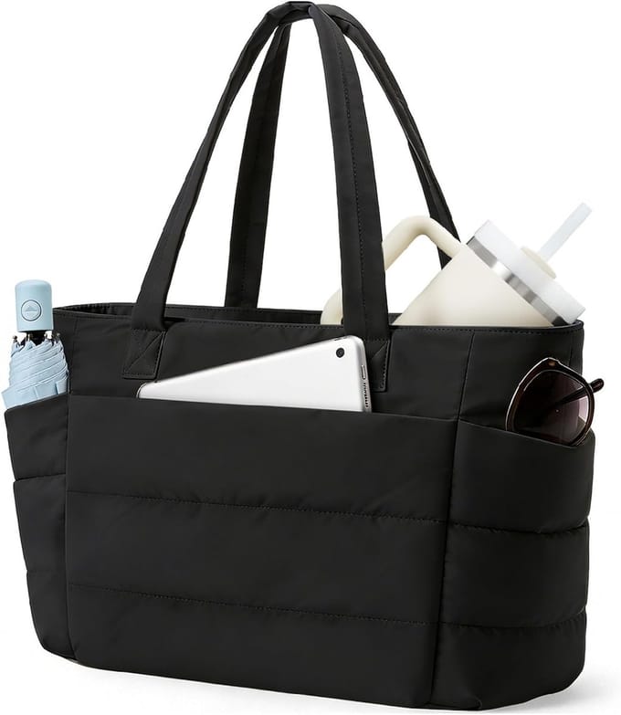 Ruime Dames Handtas en Reisbag met Multifunctionele Kaarthouder, Lichtgewicht Ontwerp (0.4kg)