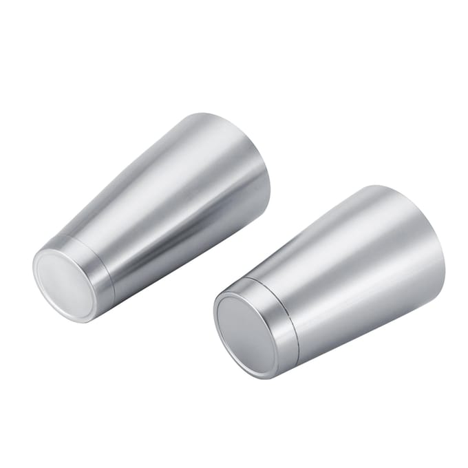 Shaker à cocktail robuste et durable en acier inoxydable pour bar, cuisine et maison(argent) gray