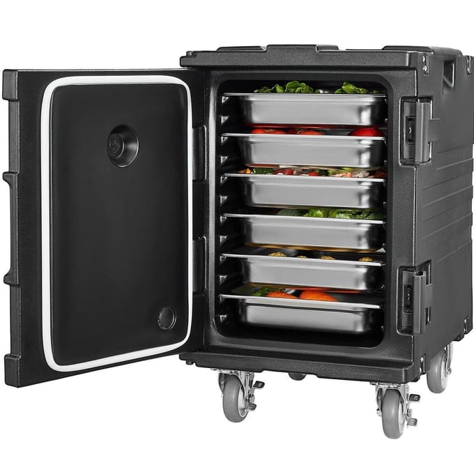 Geïsoleerde Voedselpan Drager Stapelbare Catering Schaalbox 90L Bain-marie