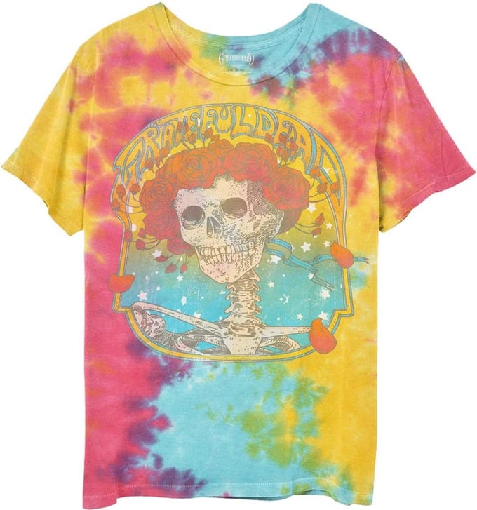 Grateful Dead - Bertha Frame Kinder Tshirt - Kids tm 2 jaar - Multicolours