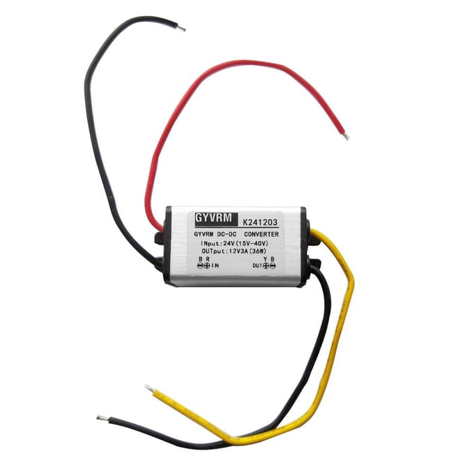Régulateur convertisseur DC / DC portable 24V Step Down jusqu'à 12V 5A 60W 1#