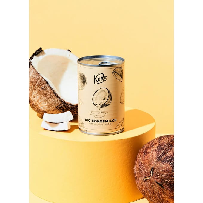 Bio kokosmelk met verminderd vetgehalte 400 ml