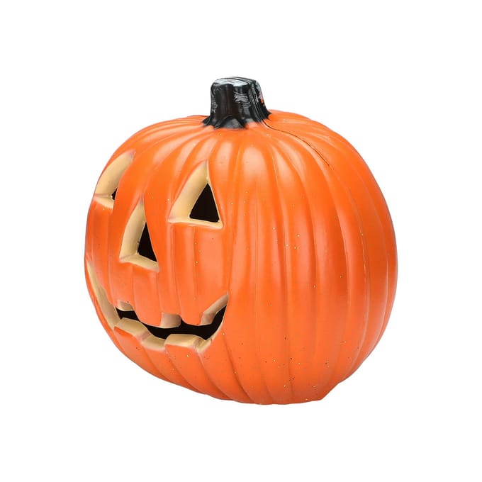 Halloween Pasen Gezicht Grappig Hallow Pompoen Lichtjes Versieren Vakantie Decoraties orange