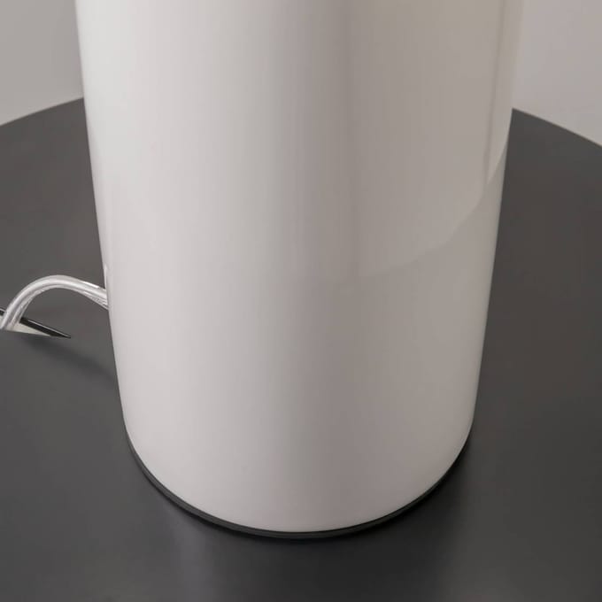 Maytoni Memory tafellamp, wit, hoogte 42 cm, keramiek